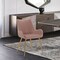 Armen Living Avery Pink Fabric Dining Room Chair with Gold Legs LCAVCHPINK - alternate 5